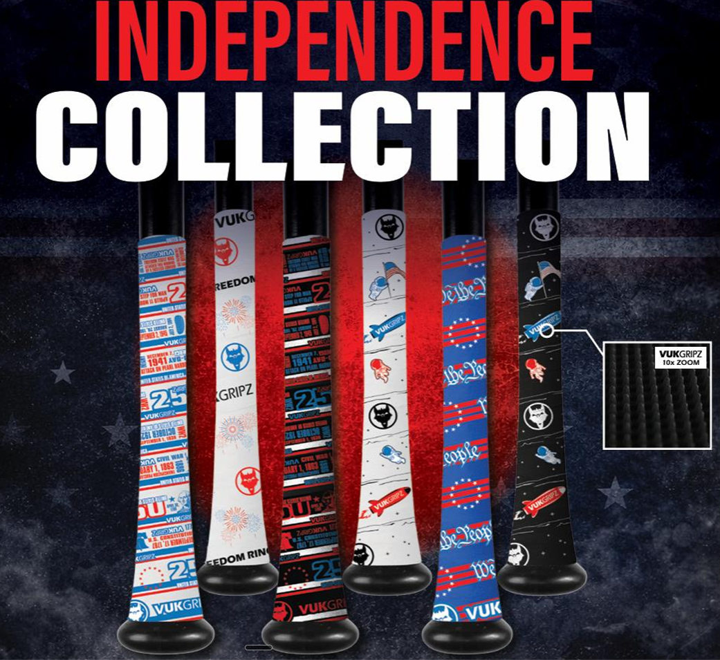 VUK Gripz USA 250th Anniversary Bat Grip – 250th White