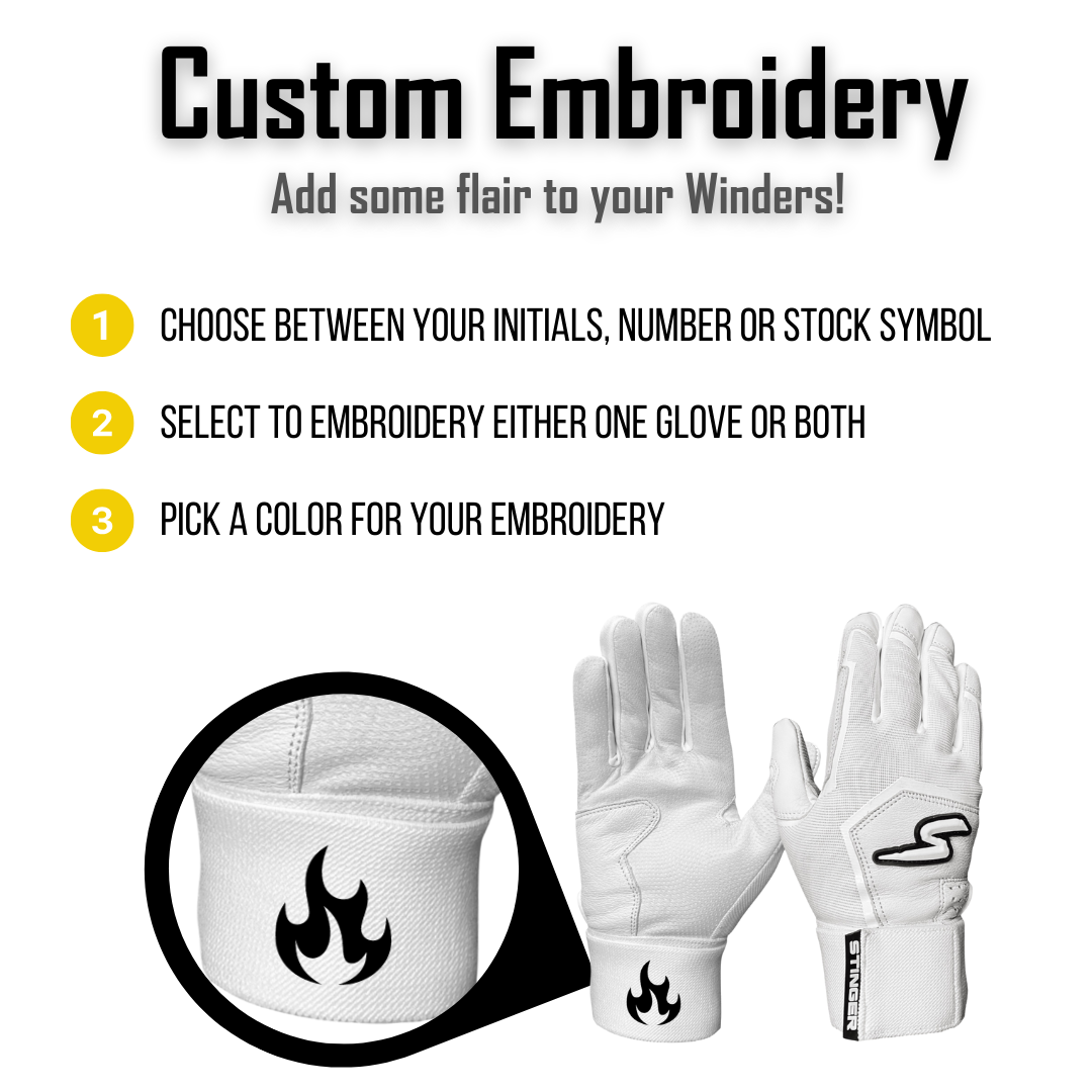 Winder Series Batting Gloves - Miami Nights