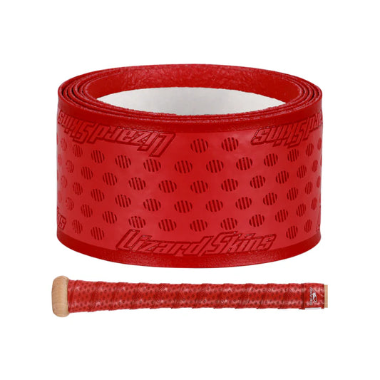 Lizard Skins DSP Ultra Bat Grip - Solid - Crimson Red - Local Stock