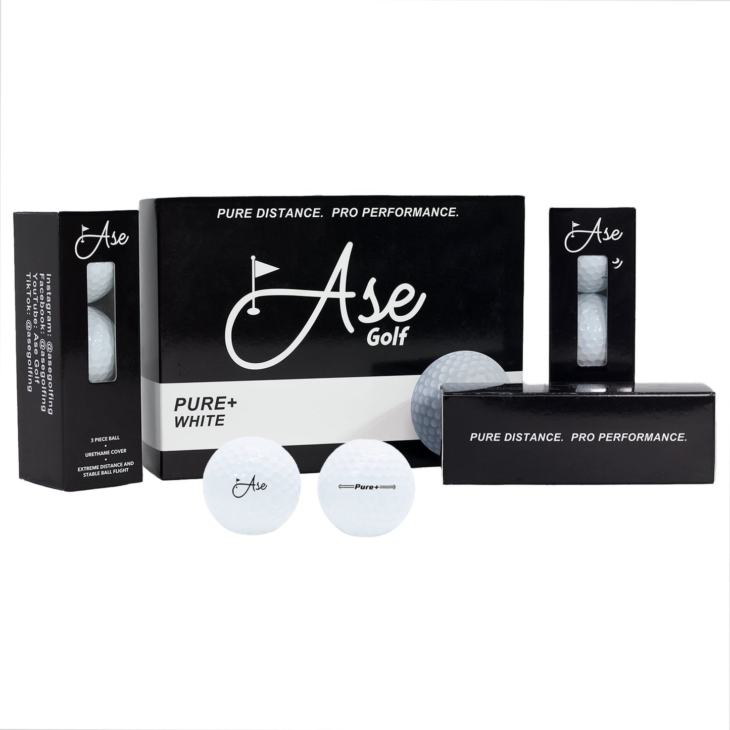 Ase Pure+ Golf Ball