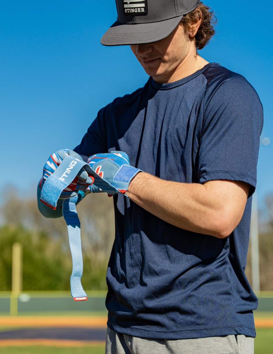 Winder Series Batting Gloves - Bombs Pop