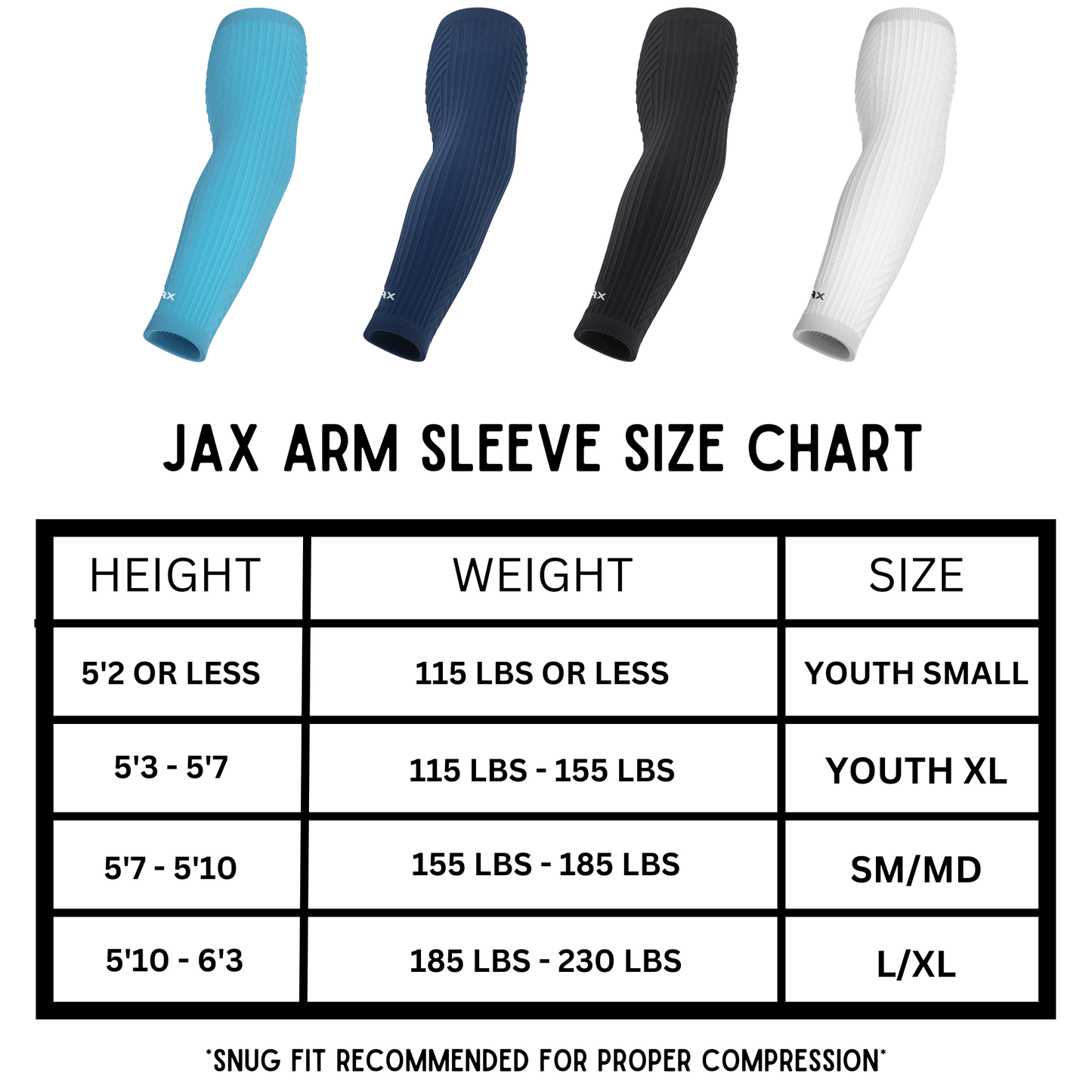 Jax | Restore Recovery Premium Arm Sleeve - Red