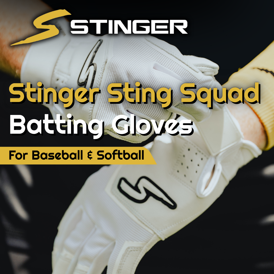 Sting Squad Batting Gloves - Black Out