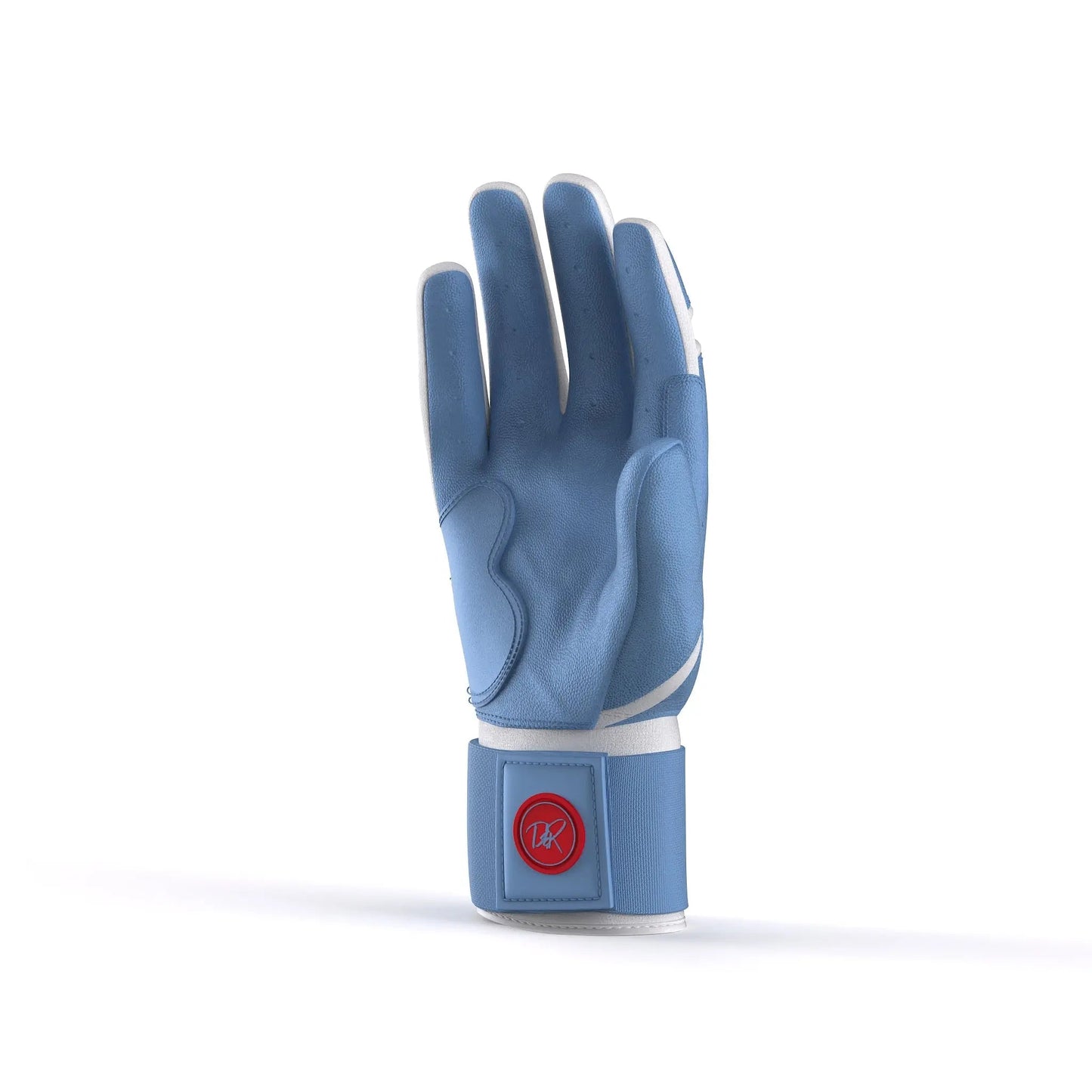 Drip & Rip™ "Baller" Series Premium Leather Long Cuff Batting Glove Cotton Candy
