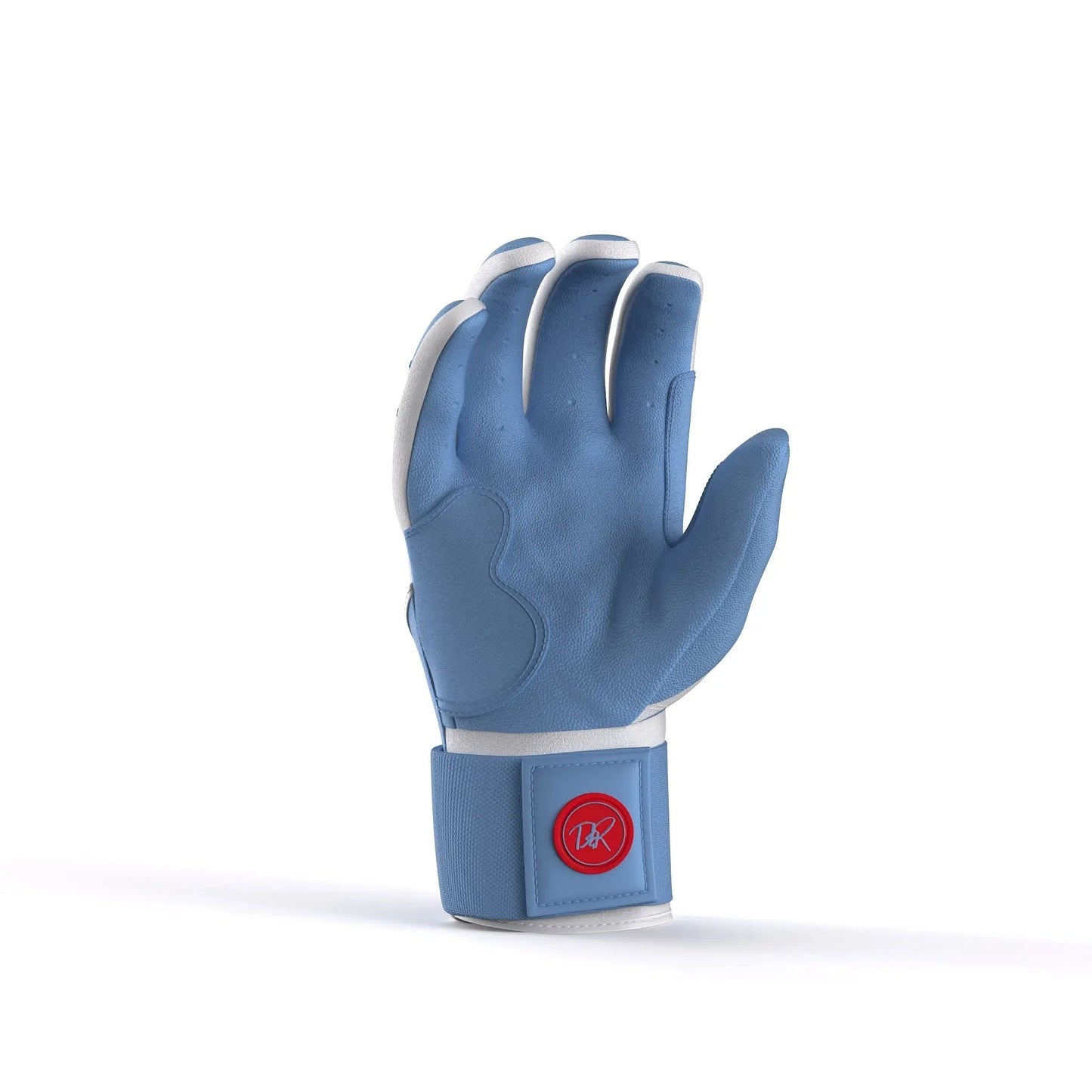 Drip & Rip™ "Baller" Series Premium Leather Long Cuff Batting Glove Cotton Candy
