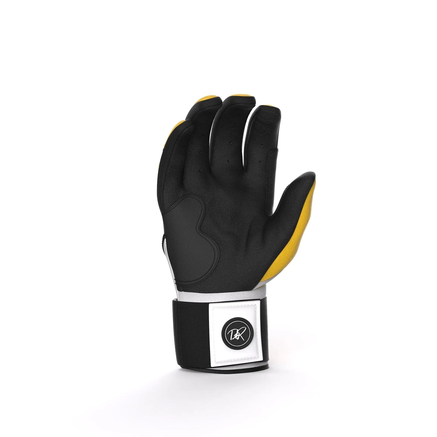 Drip & Rip™ 'Baller' Series Premium Leather Long Cuff Batting Gloves Danger Zone