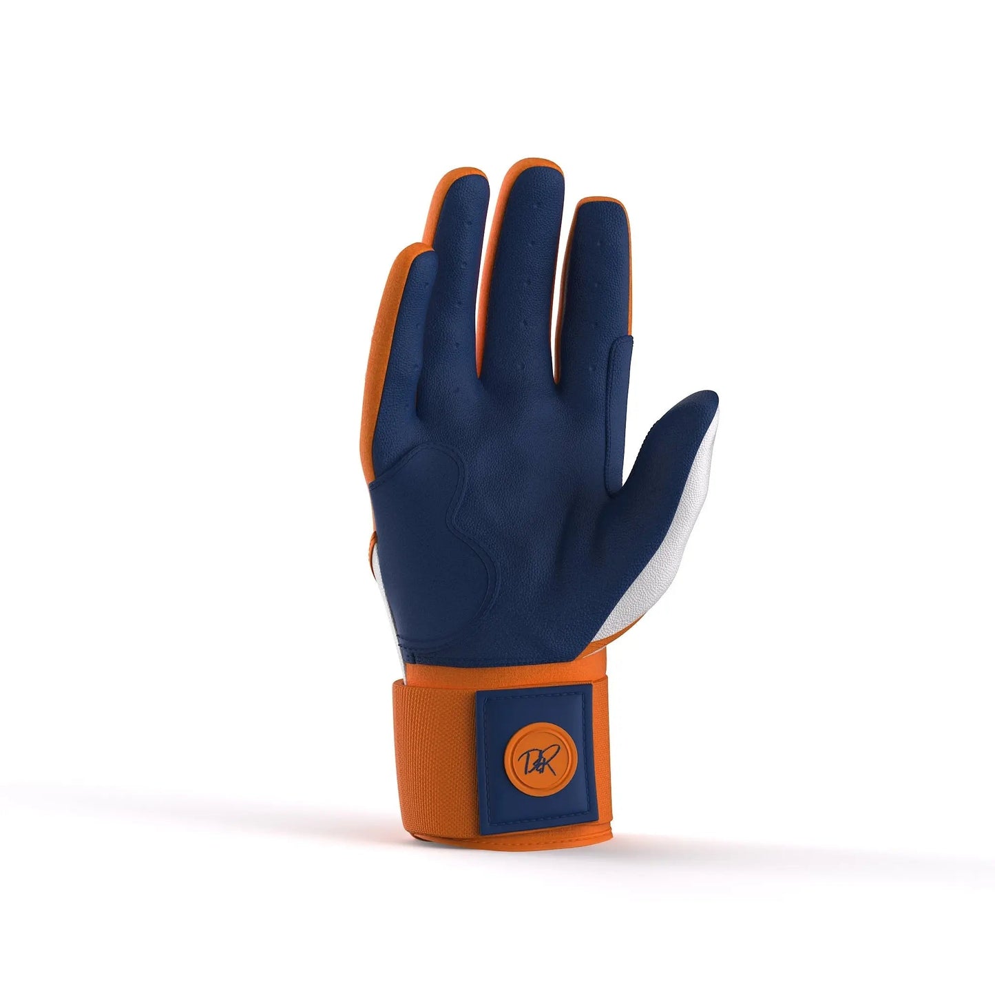 Drip & Rip™ "Baller" Series Premium Leather Long Cuff Batting Glove Freezer Burn