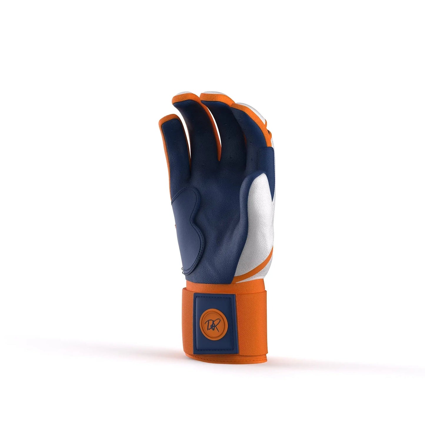 Drip & Rip™ "Baller" Series Premium Leather Long Cuff Batting Glove Freezer Burn