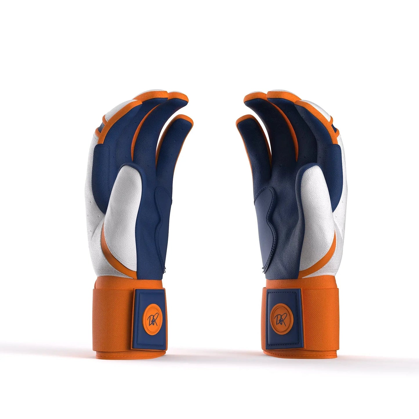 Drip & Rip™ "Baller" Series Premium Leather Long Cuff Batting Glove Freezer Burn