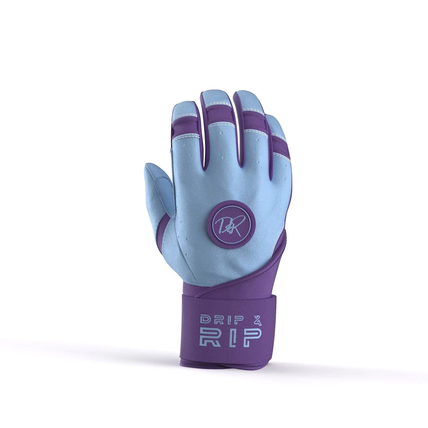 Drip & Rip™ 'Baller' Series Premium Leather Long Cuff Batting Glove Mint Condition