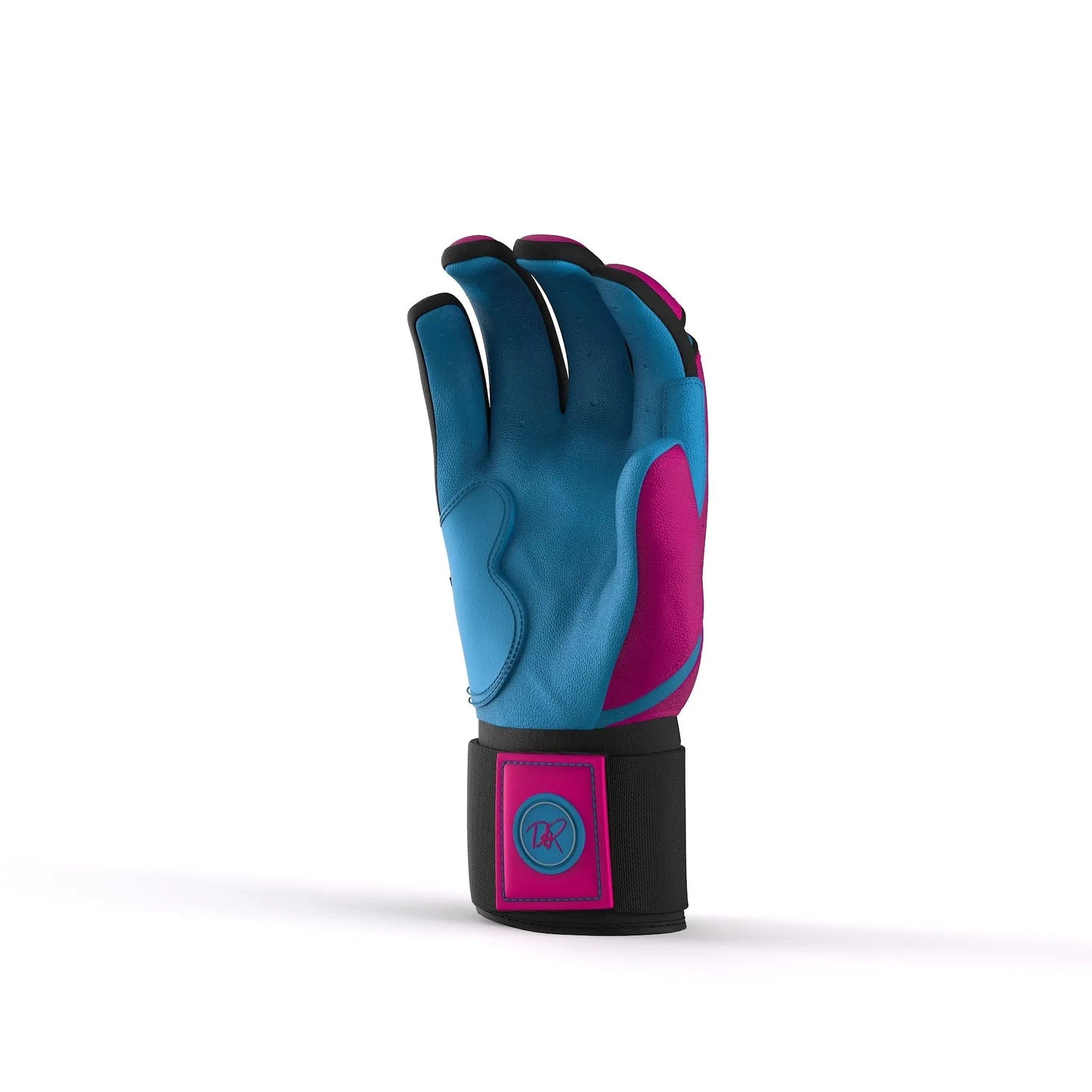 Drip & Rip™ "Baller" Series Premium Leather Long Cuff Batting Gloves Vice Vice Baby