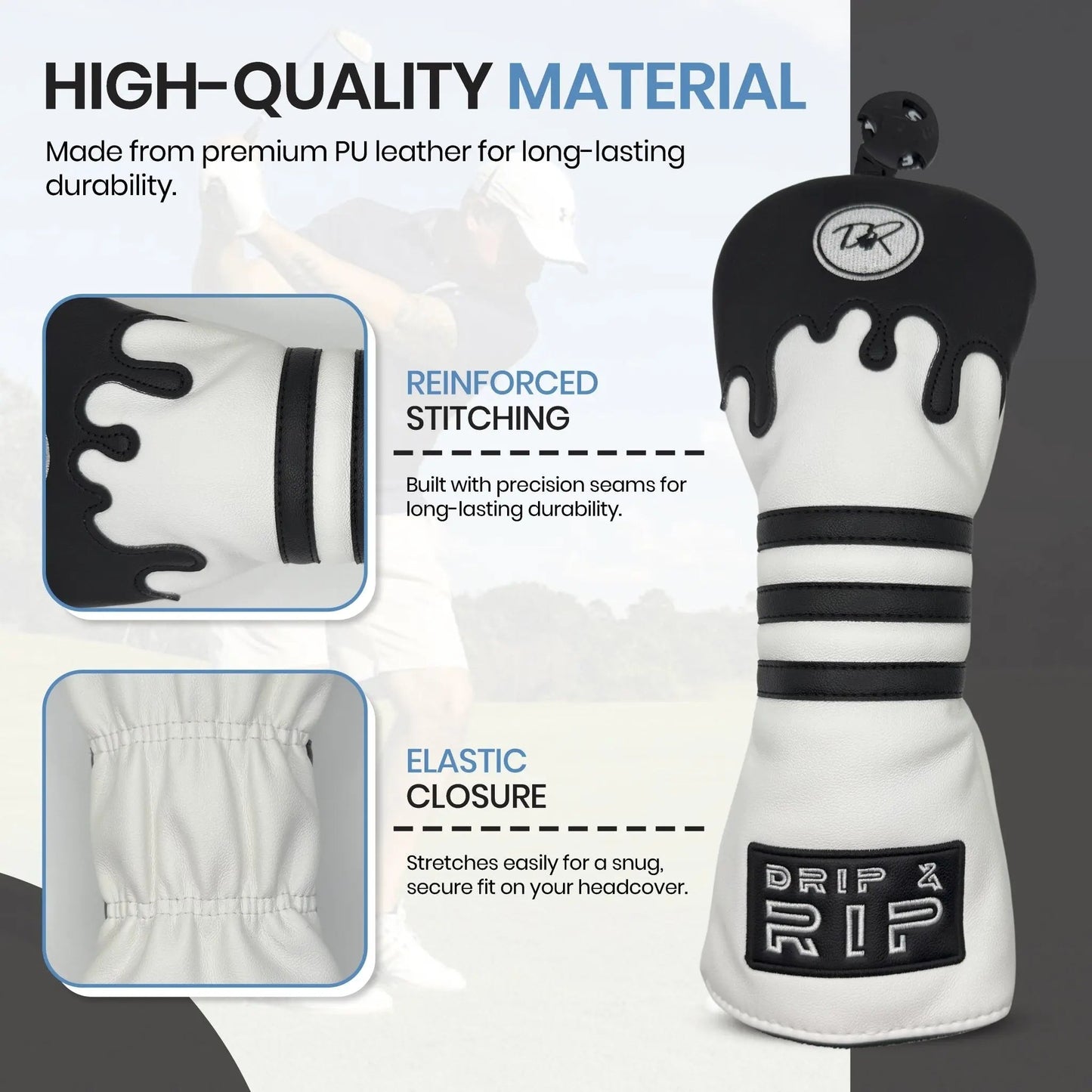 Drip & Rip™ Bomber Series Specter Fairway Wood Headcover
