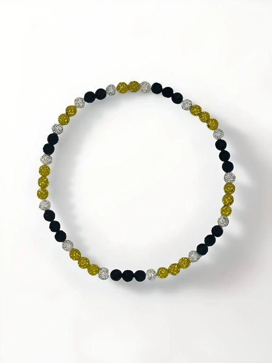 Drip & Rip™ Crystal Baller Danger Zone Necklace