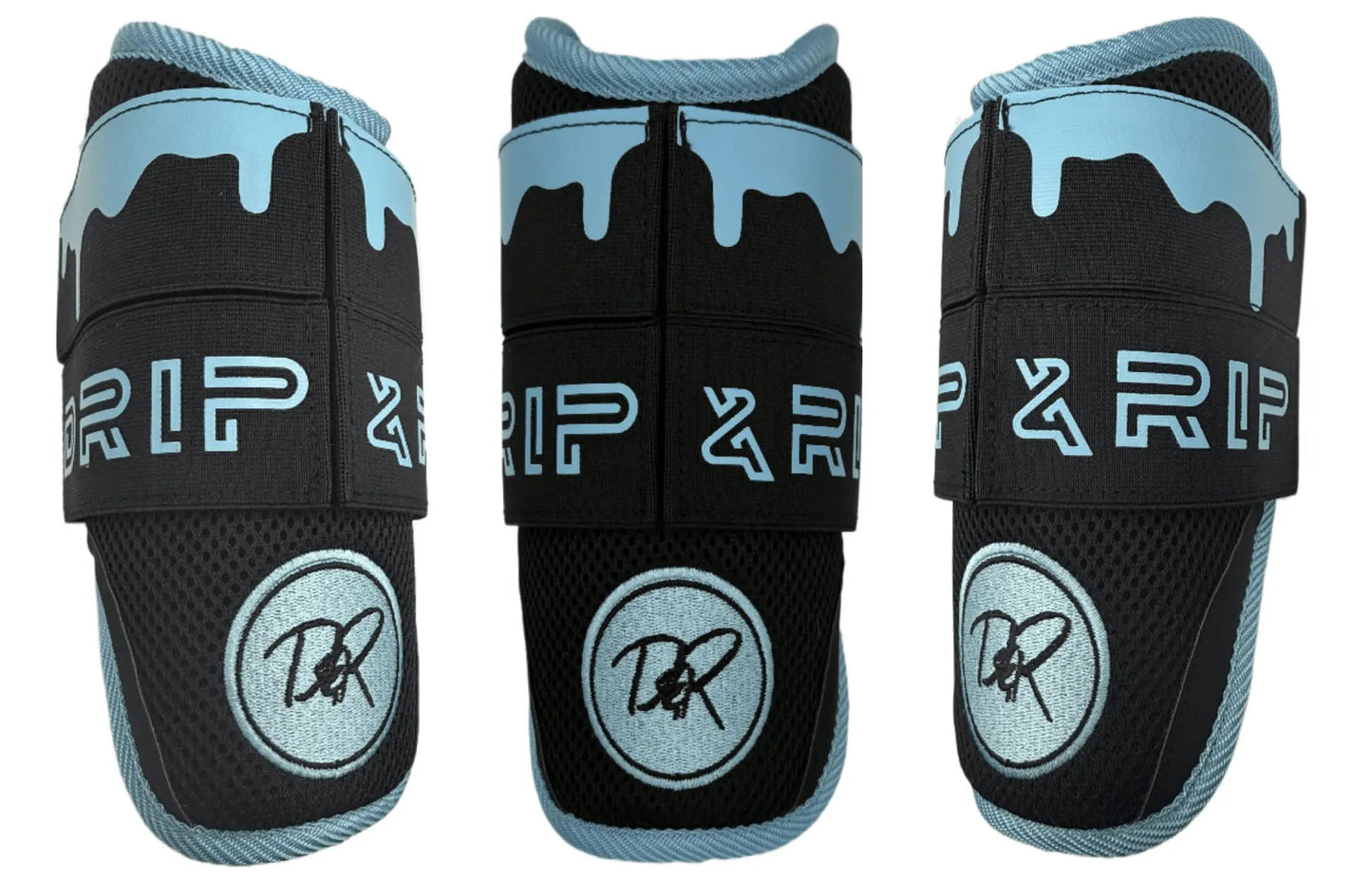 Drip & Rip™ Premium Adult Baseball and Softball Elbow Guard - Black Ice