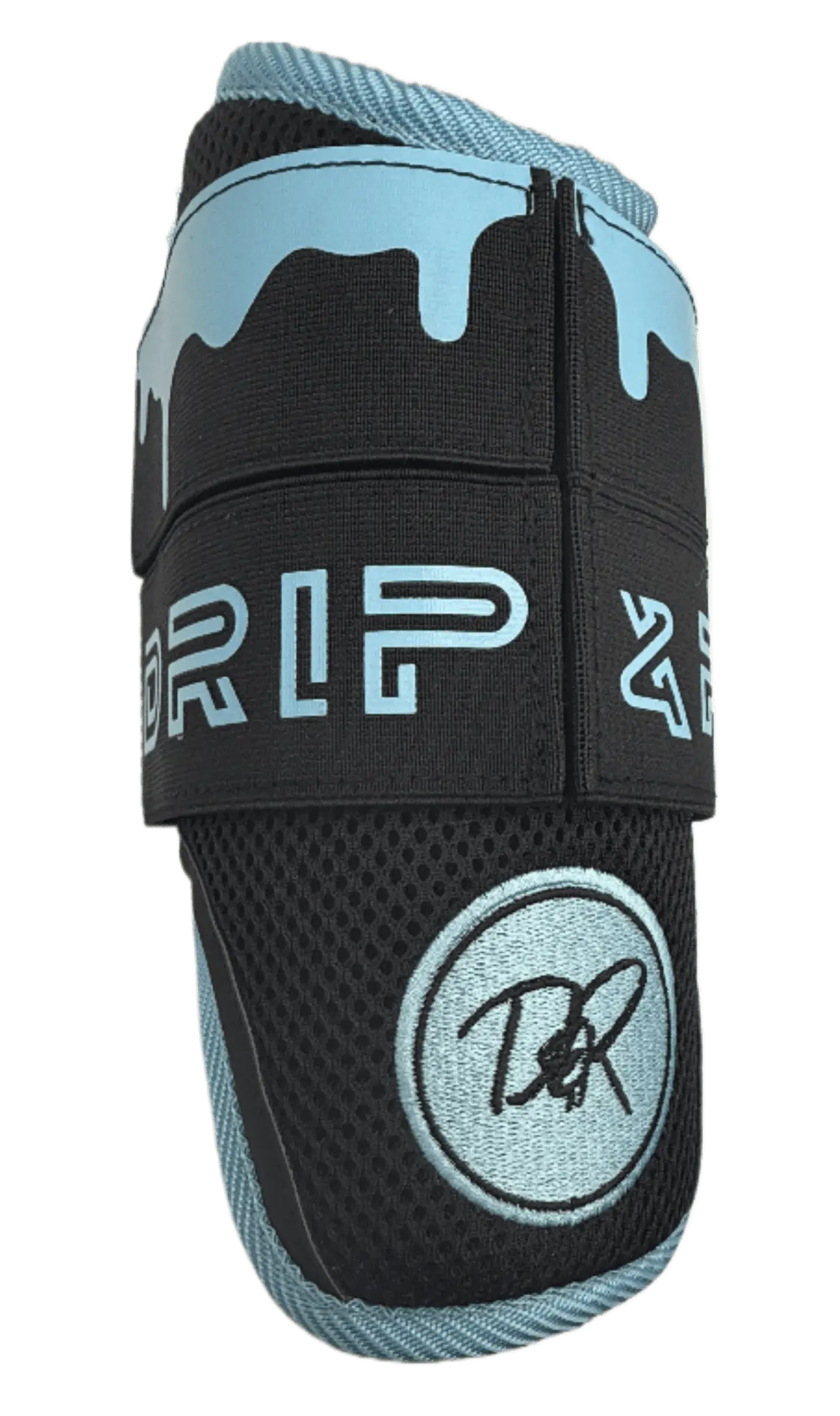 Drip & Rip™ Premium Adult Baseball and Softball Elbow Guard - Black Ice
