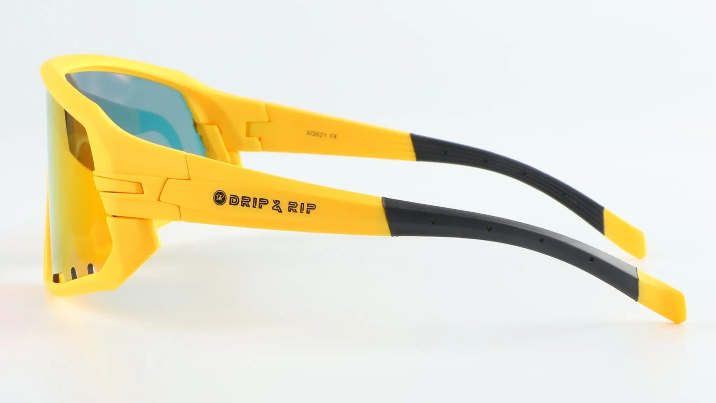 Drip & Rip™ Vibe Series Baseball and Softball Sunglasses - Danger Zone