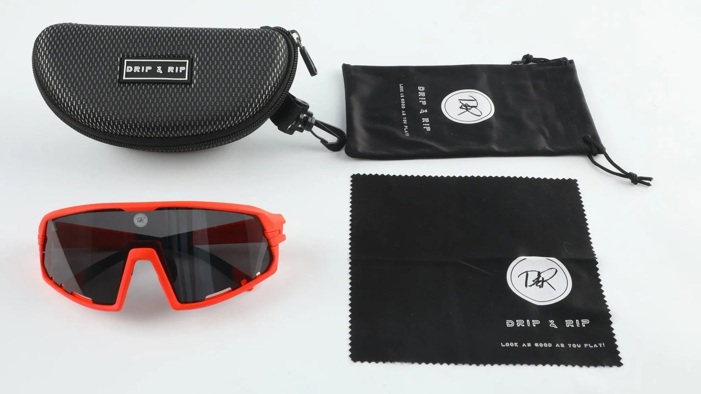 Drip & Rip™ Vibe Series Baseball and Softball Sunglasses - Magma
